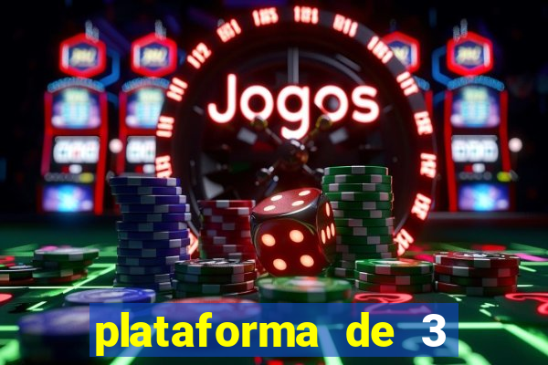 plataforma de 3 reais pg